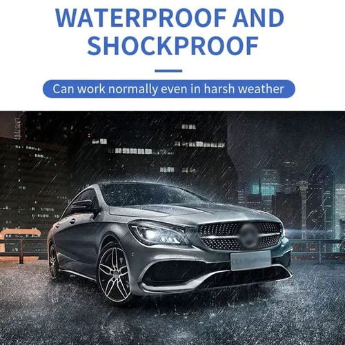 Imagen 2 del producto 4 Uds. Sensor de aparcamiento de coche de 18,5mm sonda inversa tronic negro rojo gris plata blanco para montaje de Sensor de vehículos