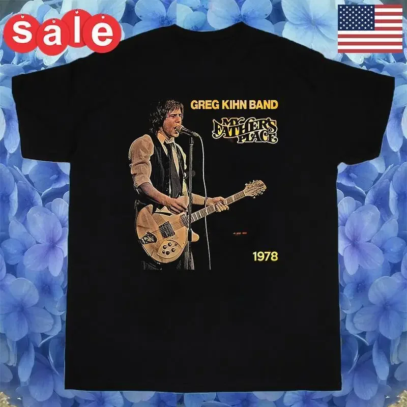 Greg Kihn Band My Father s Place Short T Shirt Cotton All Size