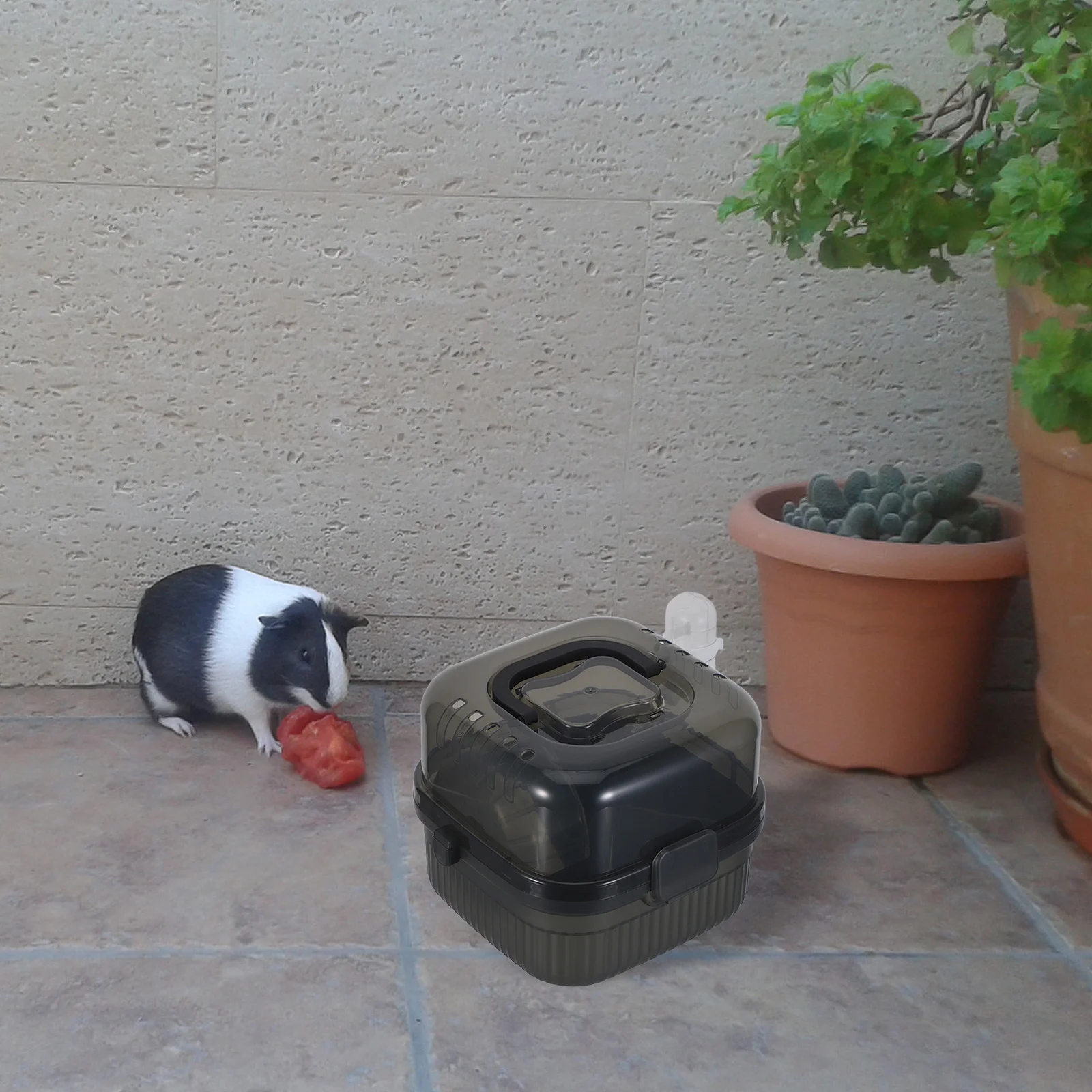 2 قفص سفر للحيوانات الأليفة قابل للطي، صندوق نقل الحيوانات المحمول للقطط والكلاب الصغيرة، نظام قفل آمن للنوافذ الشبكية القابلة للتنفس للسيارة