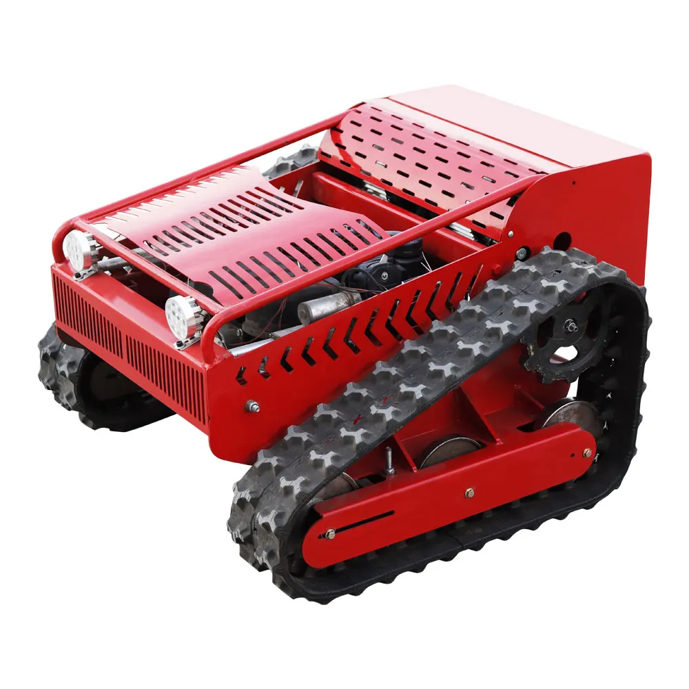 

China Factory Direct sale Mini Remote Control Lawn Mower Brush Cutter Garden Yard Grass Cutting Mini Lawn Mover