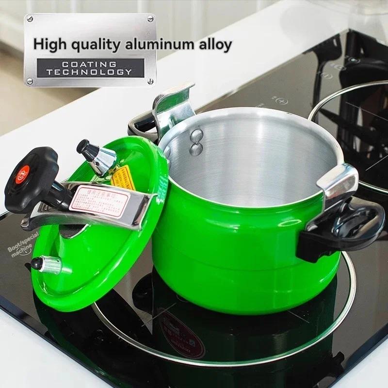 Mini Explosion-Proof Pressure Cooker for Gas Induction Cooker Home Outdoor Portable
