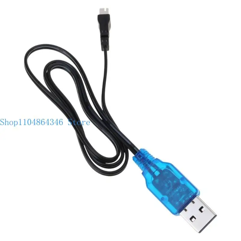 652F 400mA 3.7V PH2.0-2P for Remote Controlled Aircraft USB Cord