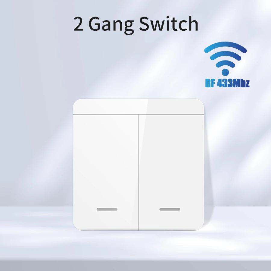 Tuya Smart WiFi-schakelaar voor verlichting RF 433 MHz draadloze schakelaar Smart Life APP Spraakbesturing Werk met Alexa Google Home Alice