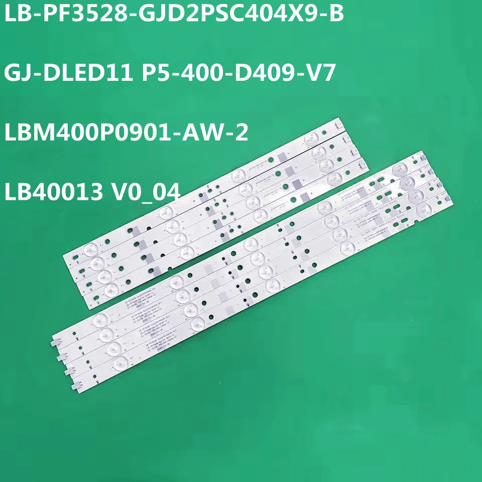 

LED strip 9lamp For 40PF5650/T3 40PFF5655/T3 40PFH4100/88 40PFH4319/88 40PFH5300/88 40PFH5500/88 40PFS6609/12 40PFT5300/12