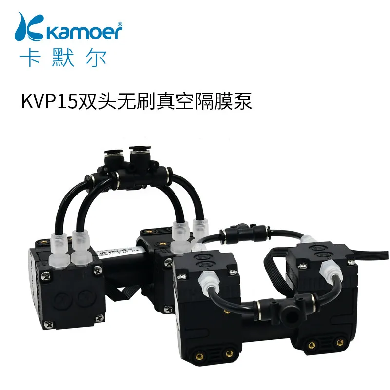 Kamler High Flow Vacuum Pump 12V Self-Priming Pump Compressor Membrane Pump Small Gas Pump for Automotive And DIY Projects