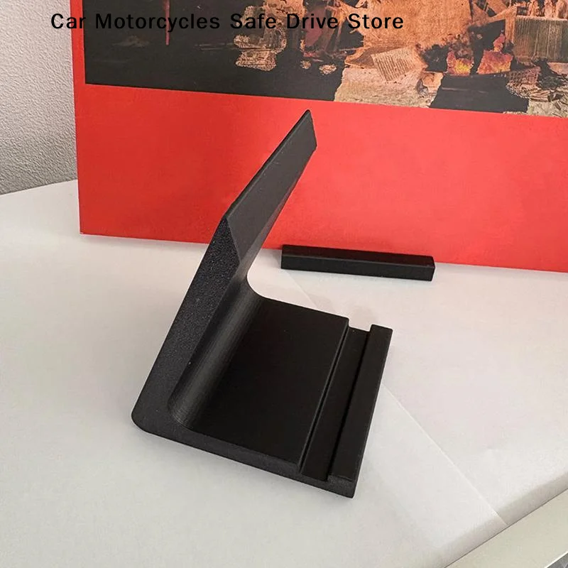 【CM】Desktop Vinyl Record Stand Record Player Holder Minimalist Display Rack Ideal For Office And Home Living Room Display