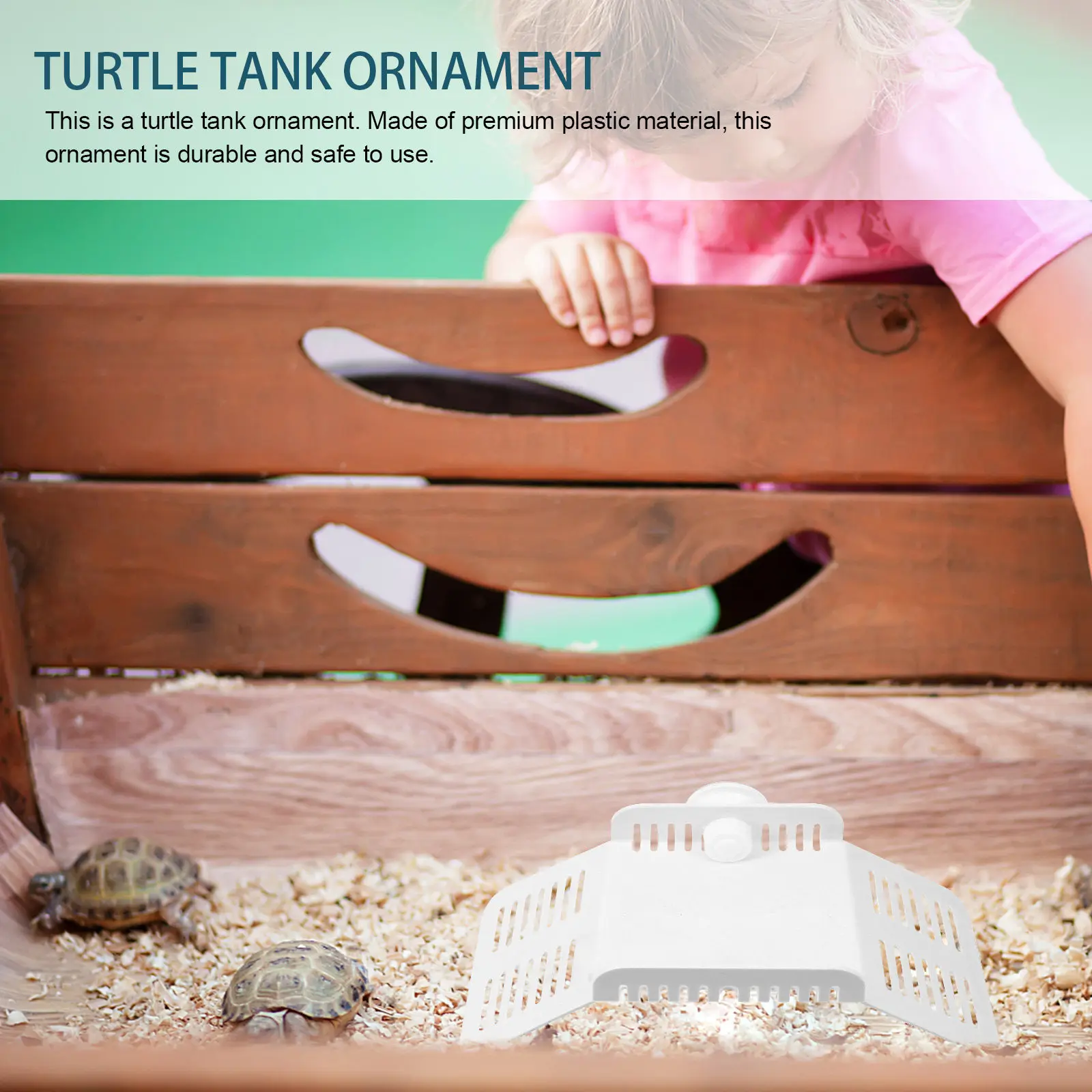 1Pcs Plastic Turtle Platform Safe Premium Material Turtle Basking Platform for Tortoise Resting Terrace Fish Tank Accessory