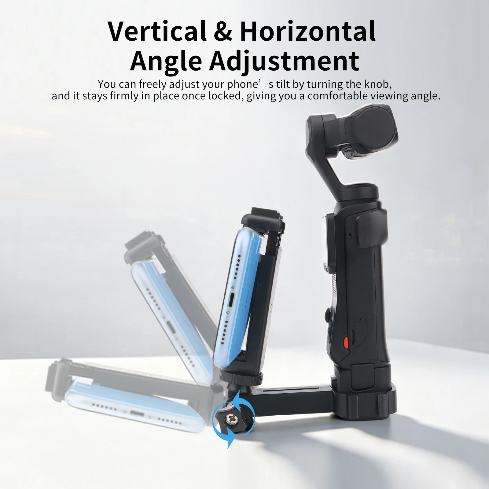 Accessories for Insta360 Luna Ultra 2-in-1 Phone Adapter Stand Voice-over Bullet Comments and Viewing Mounts