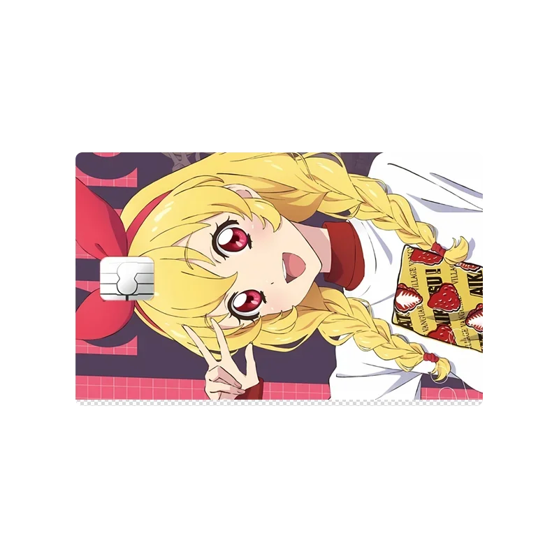 Aikatsu Card Sticker Kawaii Anime Cartoon Game Hoshimiya Ichigo Decor Patch Creativity Bus School Student Decals Festival Gift