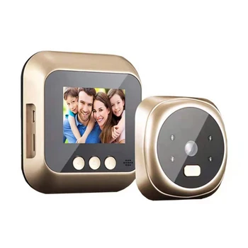 2.4 inch LCD color screen digital doorbell smart electronic peephole night vision door video camera viewer wireless doorbell