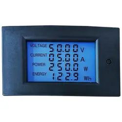 High Accuracy Voltmeter Ammeter Wattmeter Power Energy Meter kwh Watt Amp