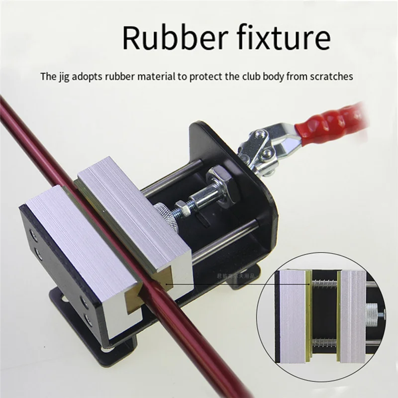 

1 PCS Golf Club Vise Clamp, As Shown Metal Swing Clamp Golf Supplies Grip Remover Gripping Tool For Golf