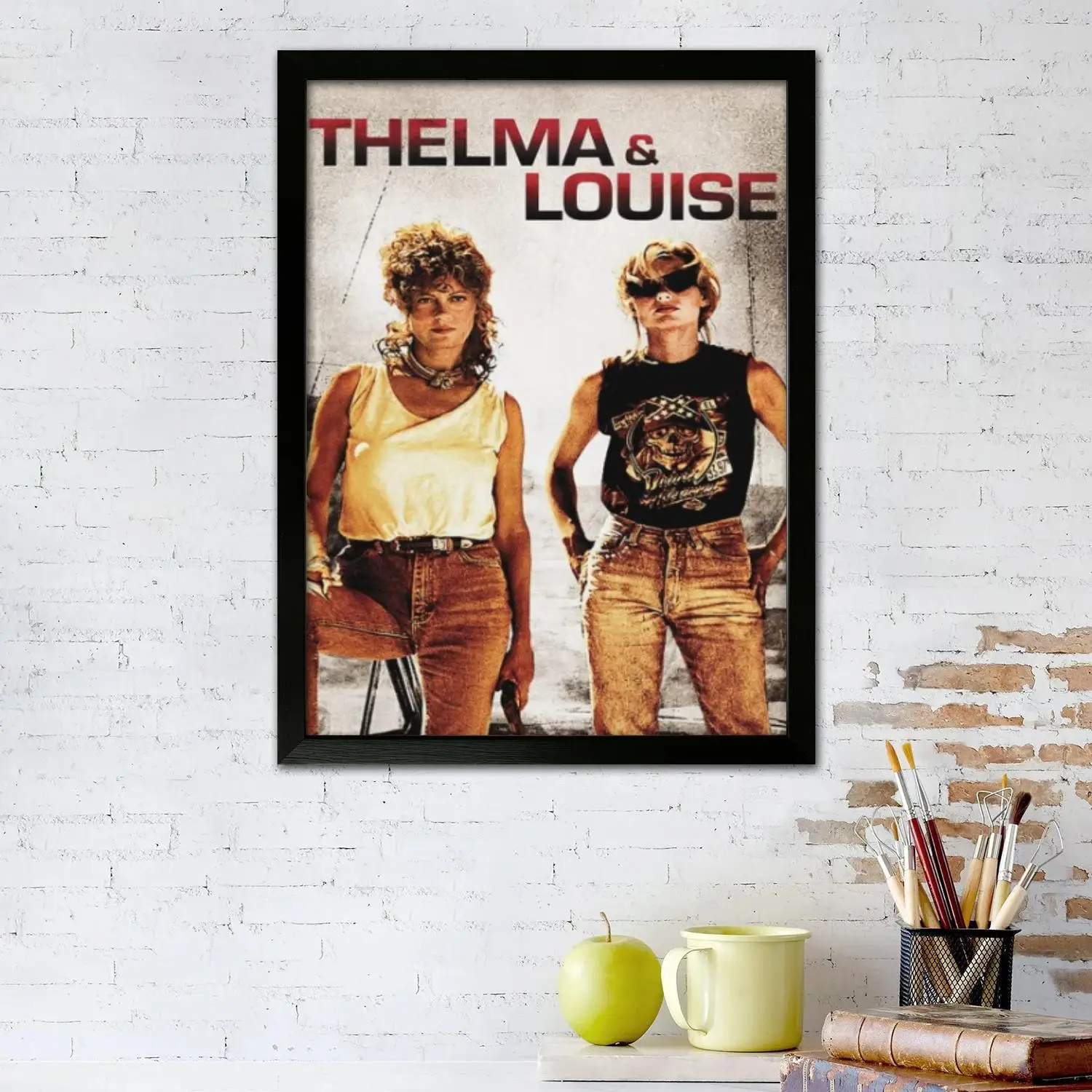 thelma and louise Canvas Art Poster and Wall Art Picture Print, Modern Family Bedroom Decor Posters,Decorative painting