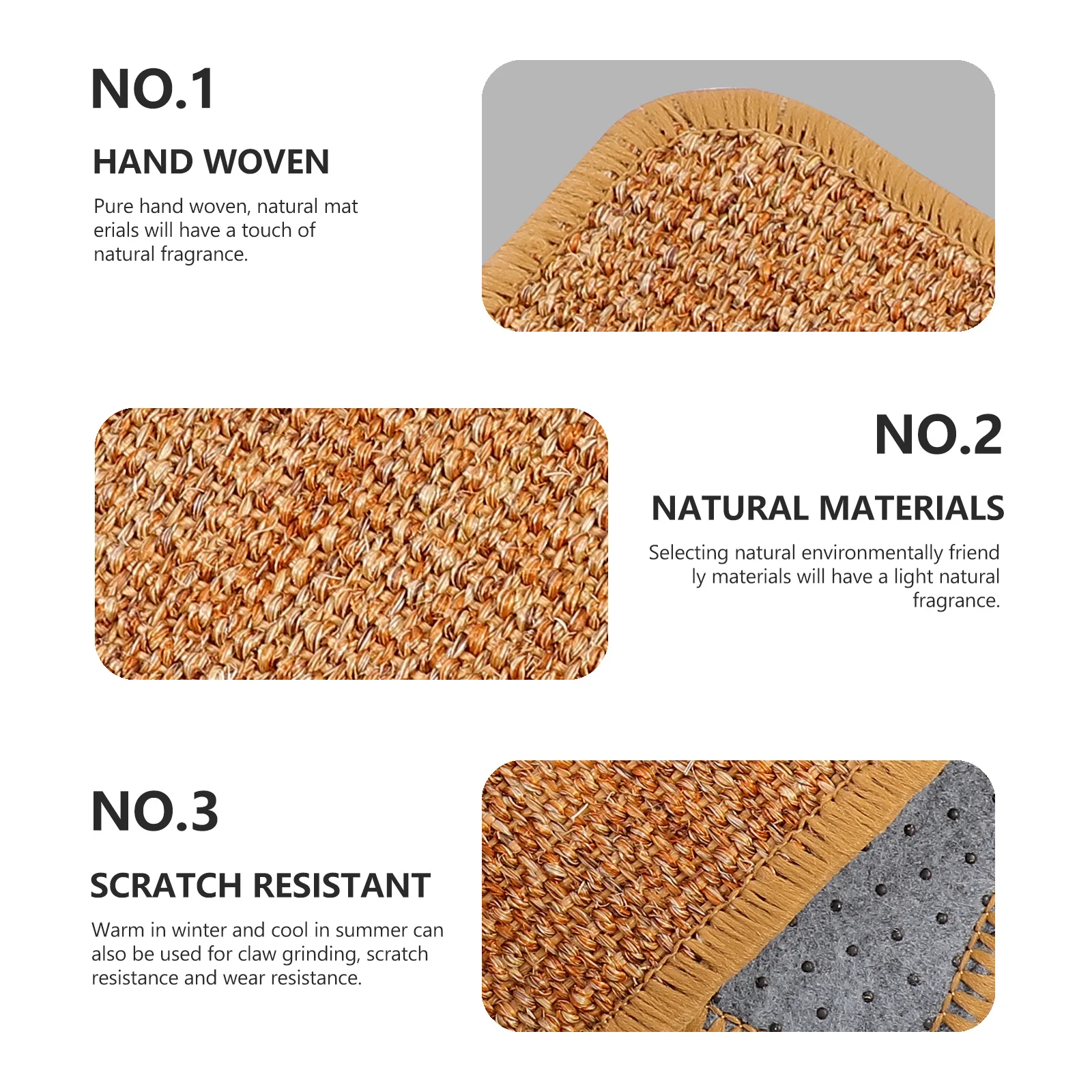 

Cat Scratching Mat Sisal Pet Carpet For Sofa Table Leg Protection Durable Floor Rug Play Training Tool Cat Scratch Pad