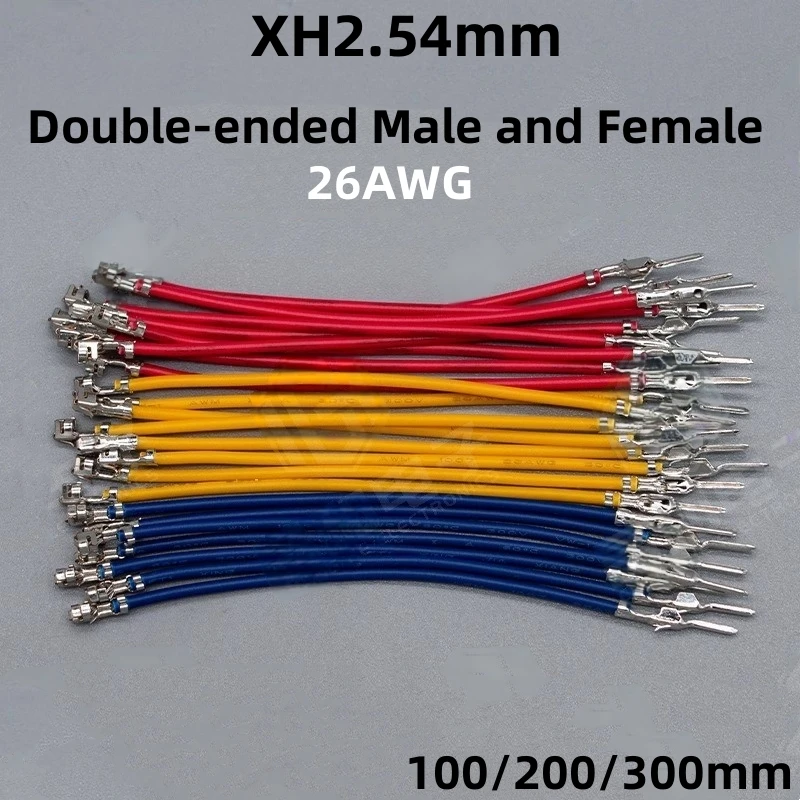 10PCS XH2.54mm Double-ended Male And Female Terminal Spacing 2.54mm Electronic Wire Only Terminal 10cm20cm Connecting Wire