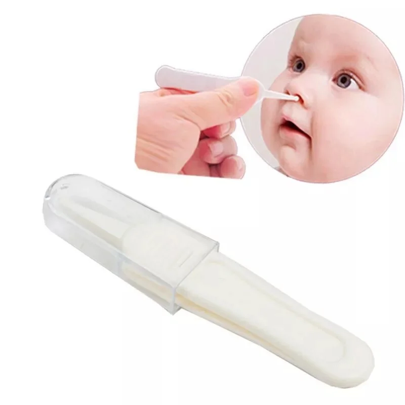 Baby Dig Booger Clip, Bebês Limpar Orelha Nariz Umbigo, Pinças de Segurança, Pinças Seguras, Suprimentos de Limpeza, 1-3Pcs