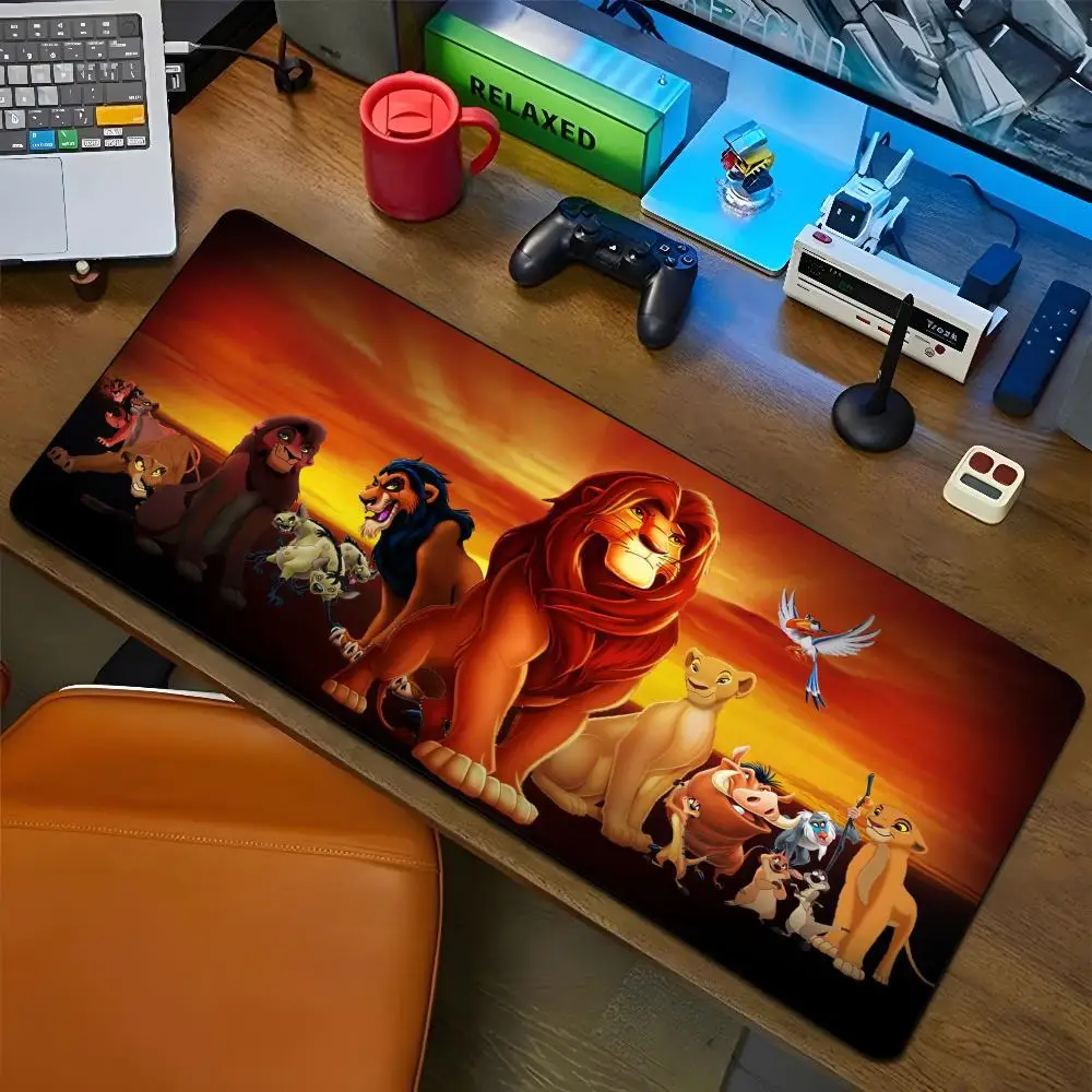 The Lion King Mouse Pad Cartoon Lockedge Large Gaming Pad Computer Gamer Keyboard Mat Desk Mousepad PC Desk Pad