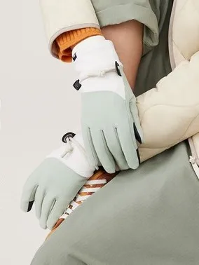 

Thiened Fce Winter Gloves for Men And Women Warm Touchscreen ible Cycling And Driving Windproof Snow Skiing Gloves