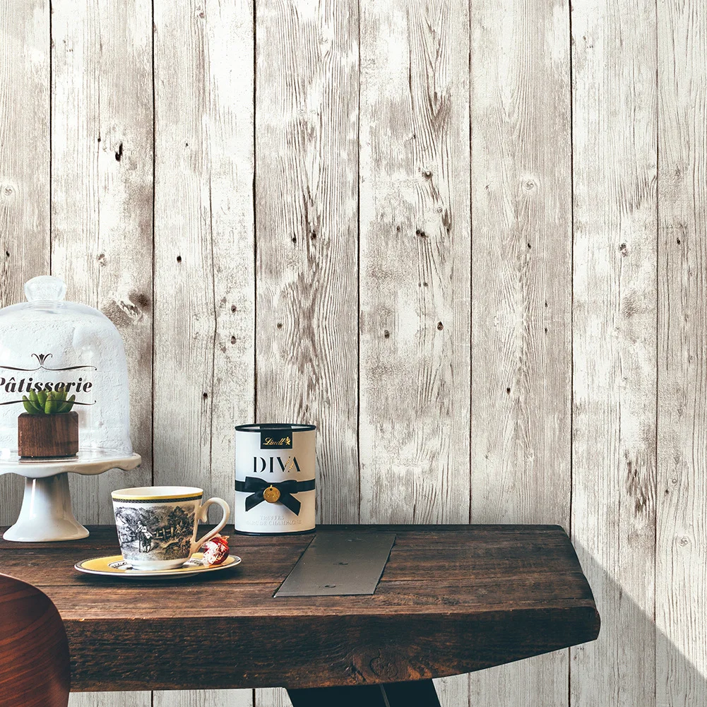 Gray White Brick Peel And Stick Wallpaper Faux Brick Self-Adhesive Wallpaper Bedroom Kitchen Cabinets Home Decor Wall Sticker