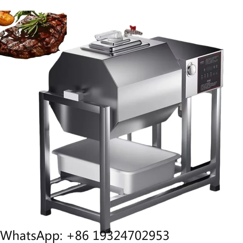 Commercial Grade Meat Tumbling Mixing Machine Vacuum for Beef Chicken Poultry Processing and Flavor Enhancement