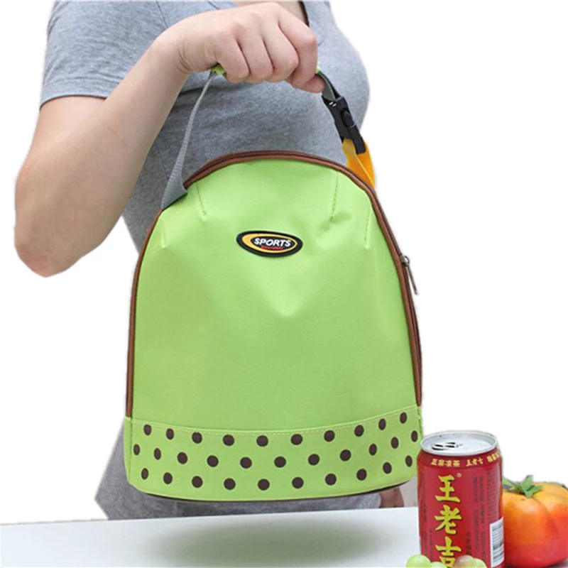 Insulated Oxford Lunch Bags for Women Portable Cooler Tote Bag Thermal Food Picnic Bento Lunch Bag Bolsa Termica Porta Alimentos