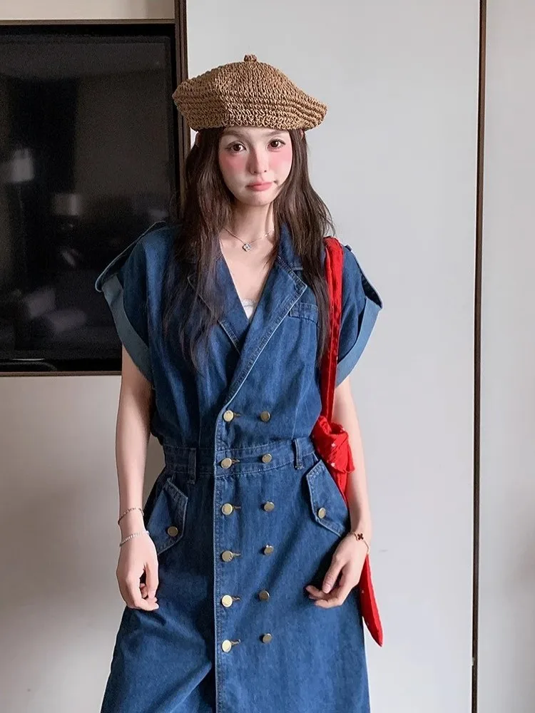 denim dress in style Rachel Dress in Denim XL main image 1