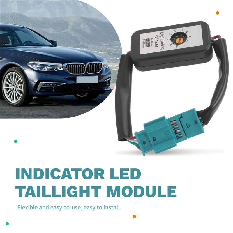 【قطرة السعر! !】 وحدة إضافة الضوء الخلفي Led 2X كابل مؤشر إشارة الانعطاف الديناميكي لسيارات BMW 5 Series F10 F18 Lci G30 G