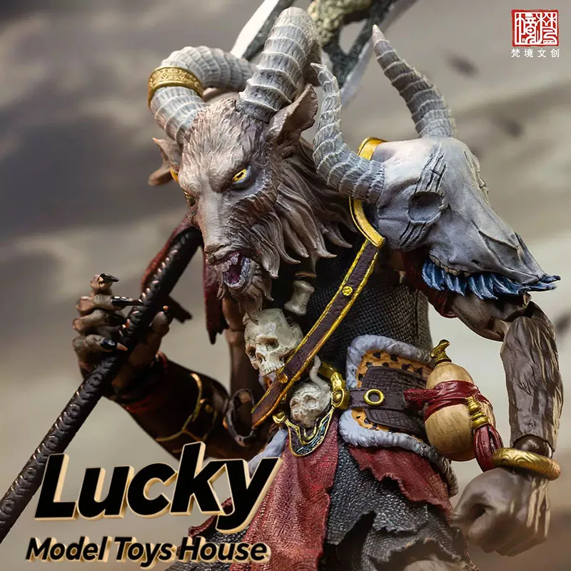 

Игрушки Fancy Realm FJ-1A03 1/12: Фигурка Ян Сяня из серии Fengshen, Боевой лидер с головой козла, подвижное тело, 6-дюймовая модель солдата