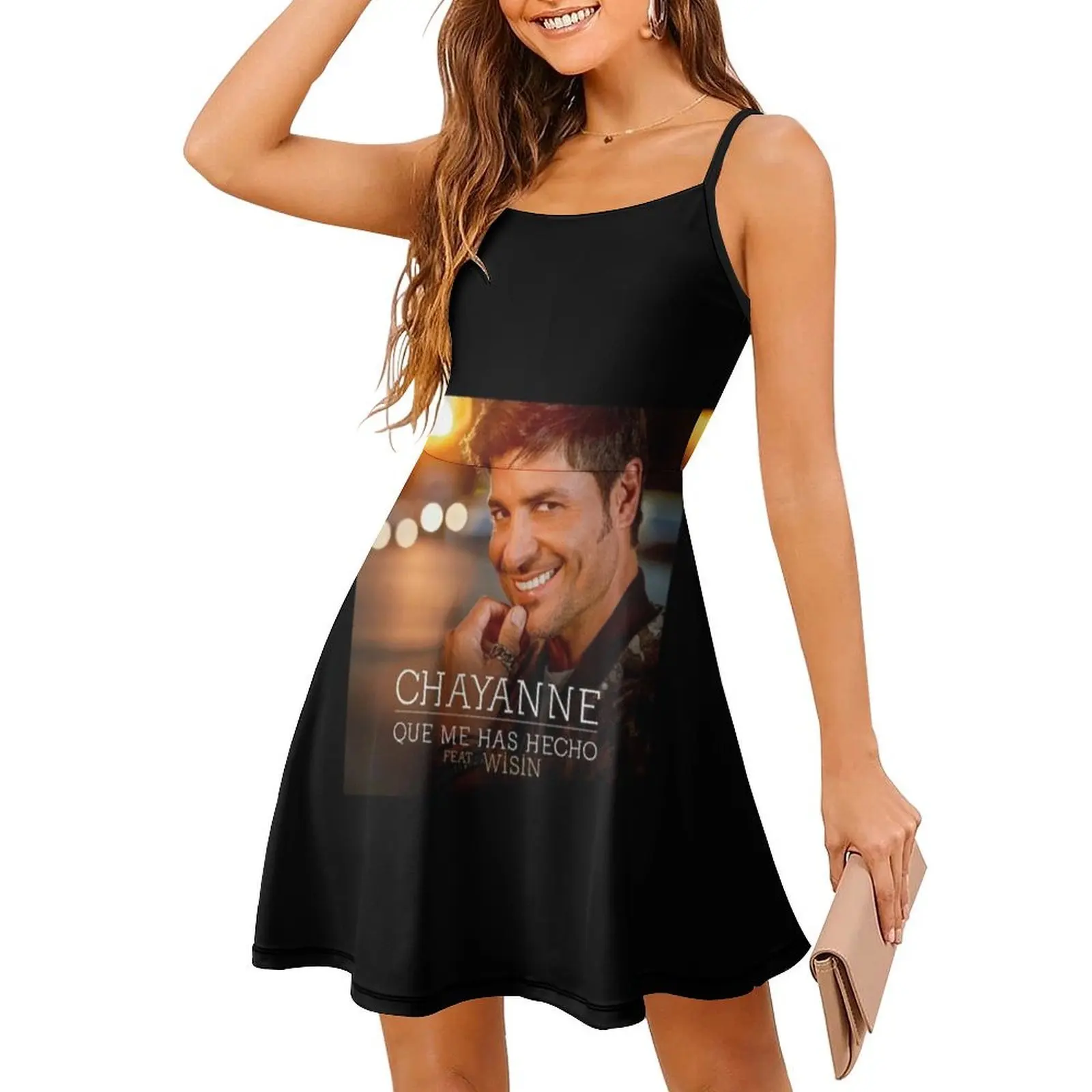 فستان Bopakal Chayanne Qmhh Tour 2022 بوهيمي بدون أكمام متعدد الطباعات لحفلات عطلة الشاطئ فستان Chayanne Qsmp لطيف المكسيك