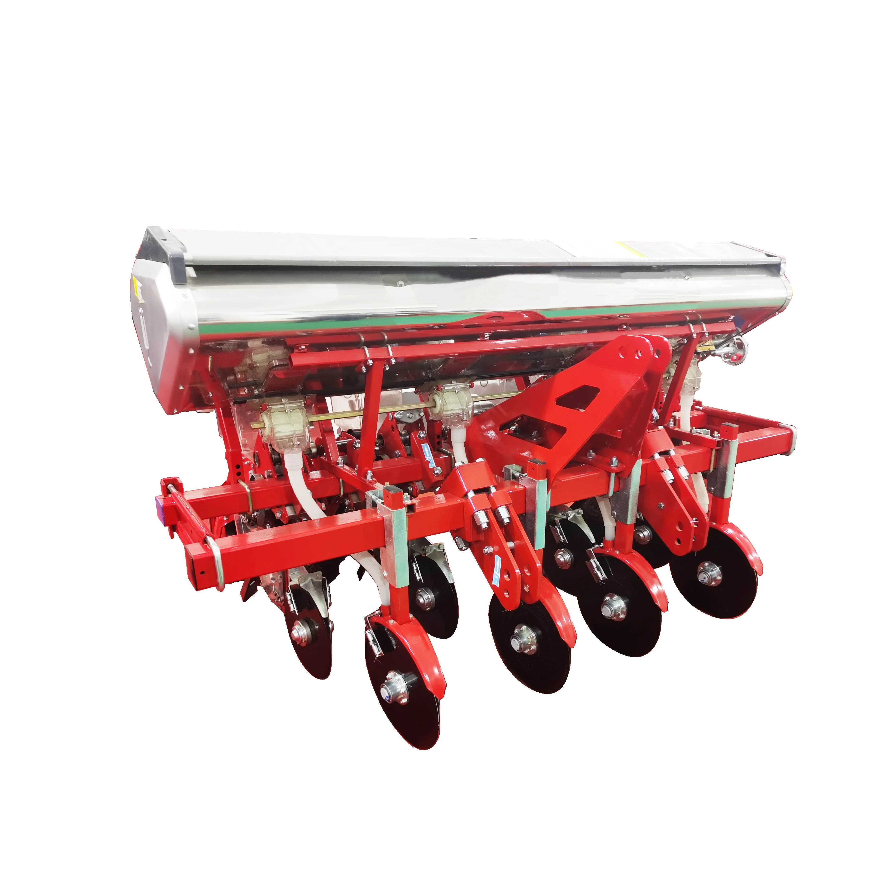 Tractor-mounted No-tillage Precision Seeding Mechanical Planter for Maize and Beans with Fertilizer