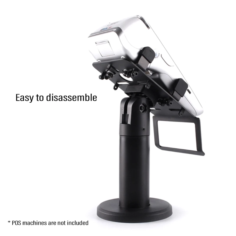 Universal Cashiers Bracket Rack Adjust Metal POS Terminals Stand Pos Machine Payment Holder Debit Card Display Stand Dropship