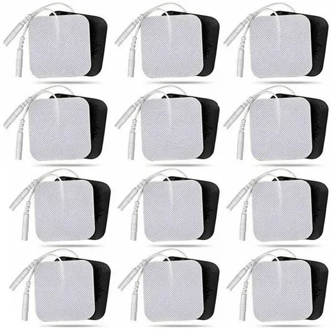 100 P/50 P 4x4 ซม.เครื่องกระตุ้นกล้ามเนื้อ Electrode Pads ผ้าไม่ทอ Self Adhesive เปลี่ยนแผ่นสําหรับ Tens ดิจิตอลเครื่อง
