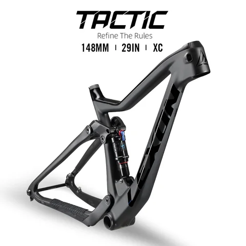 LEXON TACTIC Full Carbon MTB Frame Carbon Suspension Boost 148mm 29er Mountain Bike Cross Country XFUSION For Bicycle