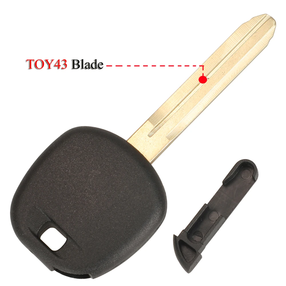 Jingyuqin 20ps استبدال رقائق مستجيب السيارة مفتاح قذيفة استبدال لتويوتا مع شفرة Toy43