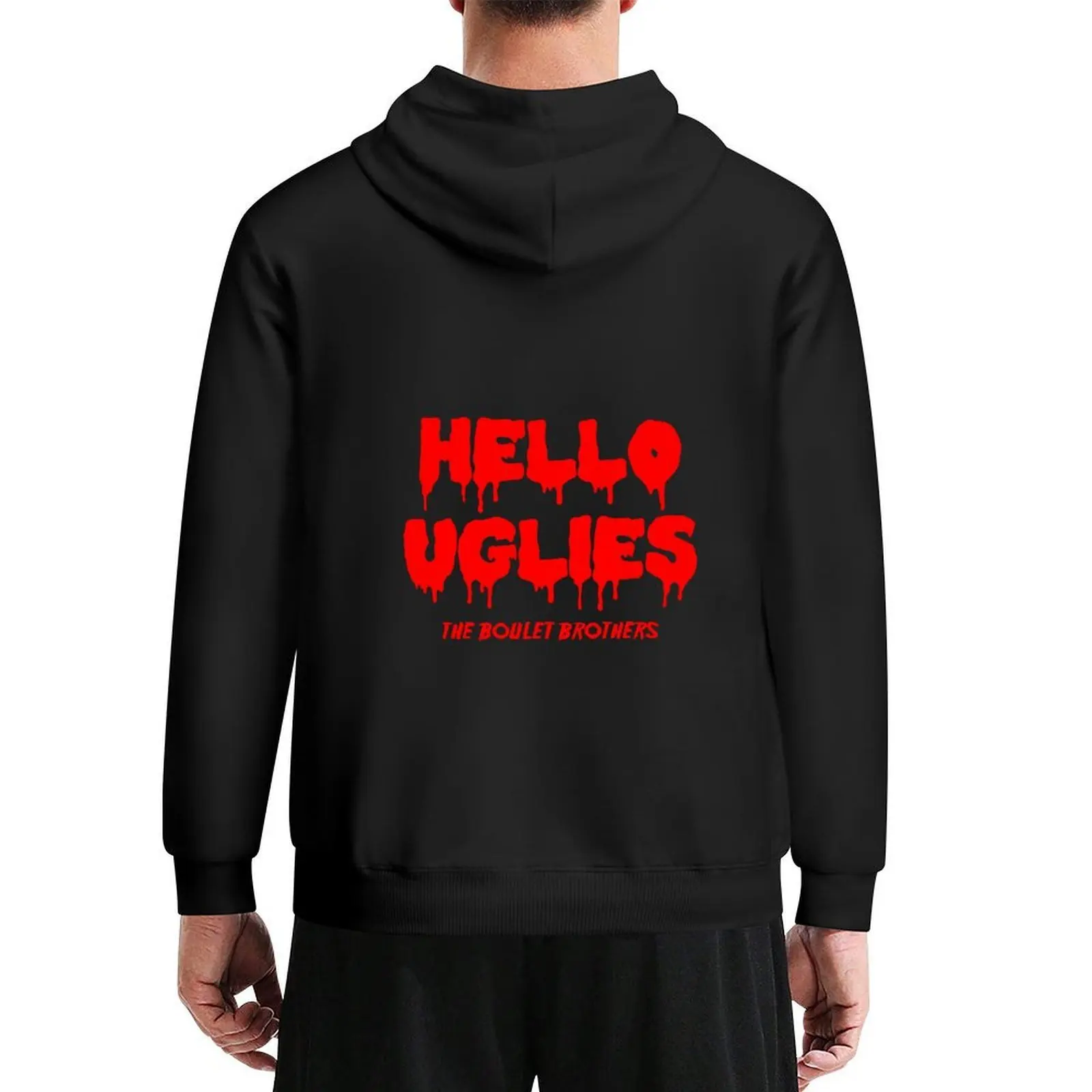 

Hello Uglies Hoodie mens designer clothes korean clothes anime clothes men's clothing mens hoodie