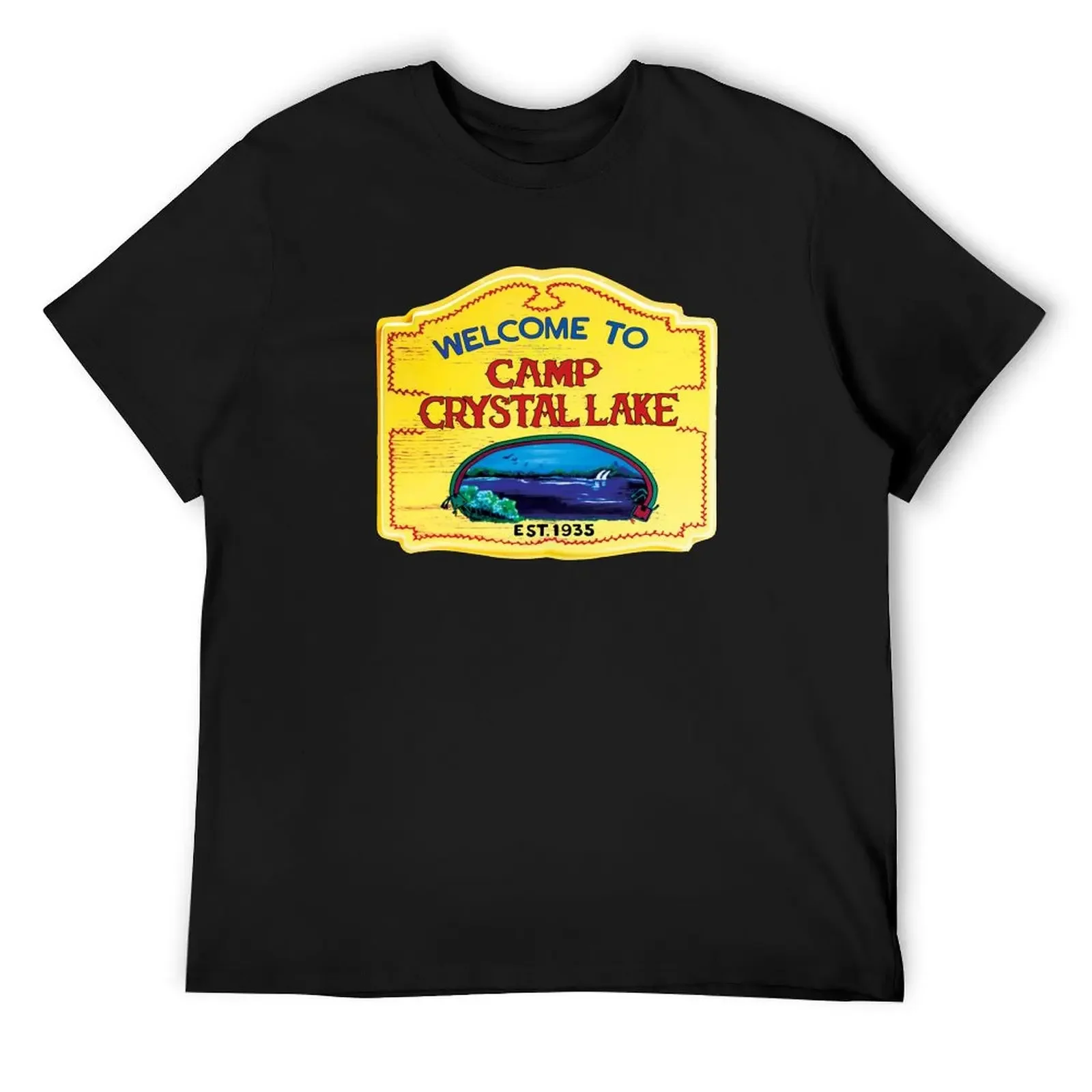 

Camp Crystal Lake T-Shirt blacks hippie clothes designer shirts vintage clothes mens t shirts casual stylish