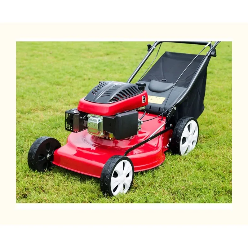 Heavy Duty 20-Inch Cutting Height 25mm to 75mm Self-Propelled Cordless Brush Cutte Lawn Mower for Garden and Farm Use