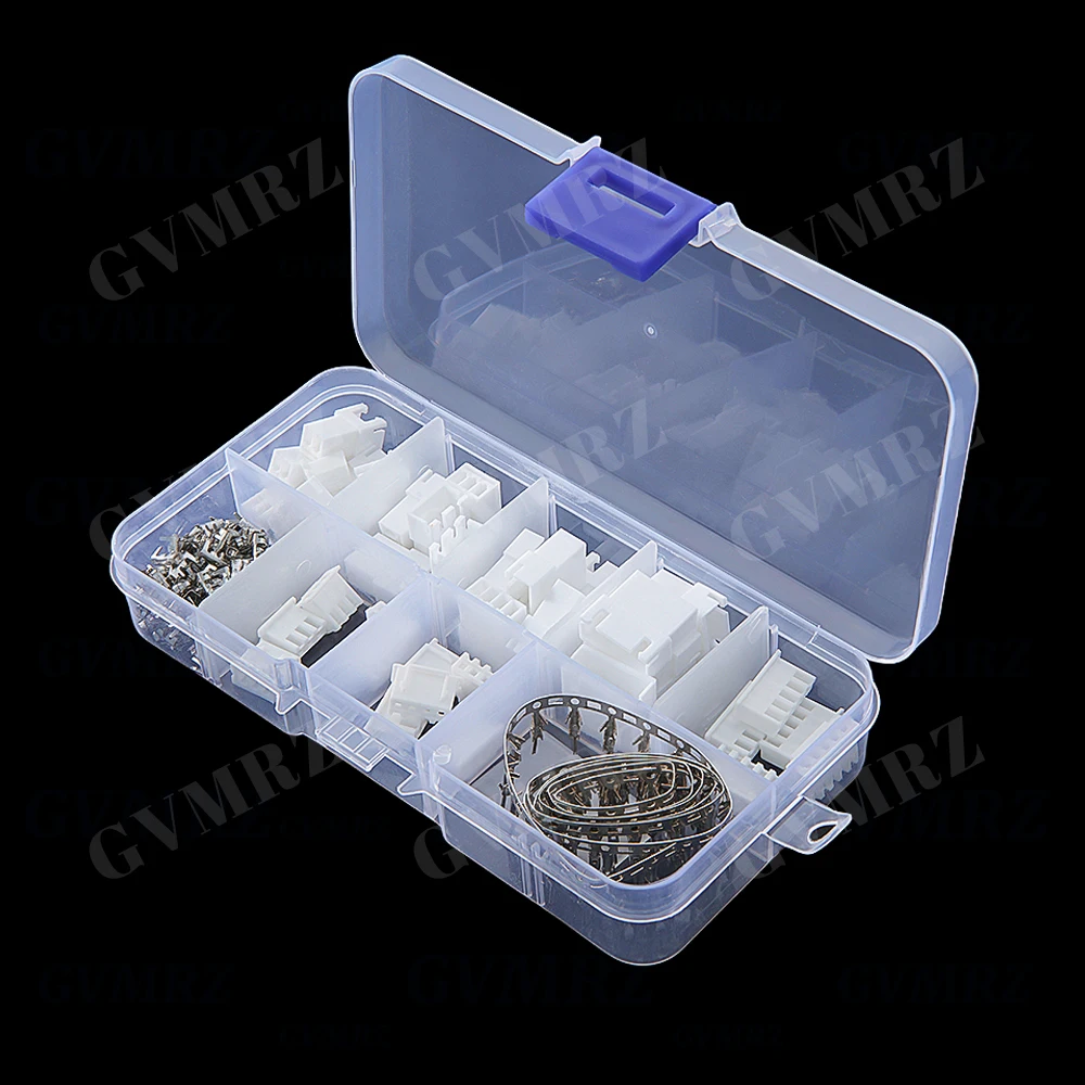 180PCS/box XH2.54 2.54mm Female &Male JST Aerial Docking for Battery Charging Cable DIY Wire Cable Connector XH Plug
