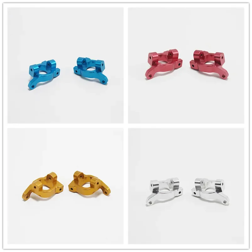 2pcs WL 1 / 14 Metal Upgrade Fitting C-seat Front Wheel Fastener 144001-1253 High Speed RC Vehicle Model