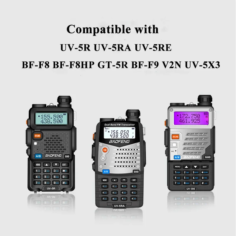 Baofeng Walkie Talkie UV-5R Battery 1800 3800mAh BL-5 Battery For Radios Parts Original UV-5RA UV-5RE BF-F8 BF-F8HP GT-5R BF-F9