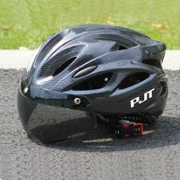 PJT-casco de bicicleta ultraligero, carcasa de PC ligera y espuma EPS, casco de ciclismo para construcción, 18 salidas de ventilación, casco de bicicleta