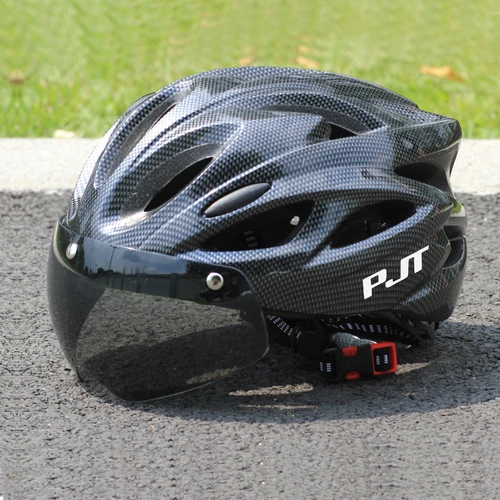 PJT-casco de bicicleta ultraligero, carcasa de PC ligera y espuma EPS, casco de ciclismo para construcción, 18 salidas de ventilación, casco de bicicleta
