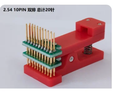 2.54mm spacing Test stand PCB clip Clamp Fixture fixture Probe pogo pin Download Program Burn 3P 4P 5P 6P 7P 8P 9P 10P Single/do