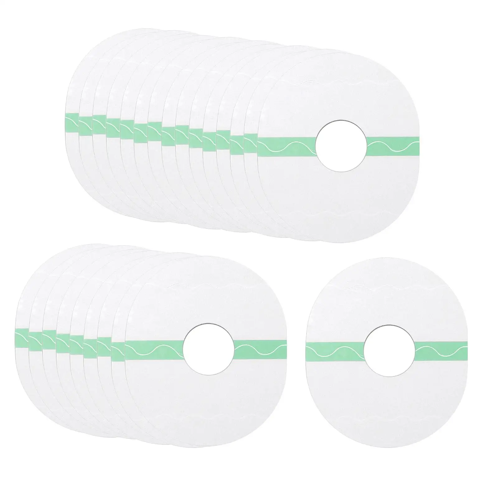 

25 Pack Sensor Covers Adhesive Patches Clear Protection Stickers for Shower