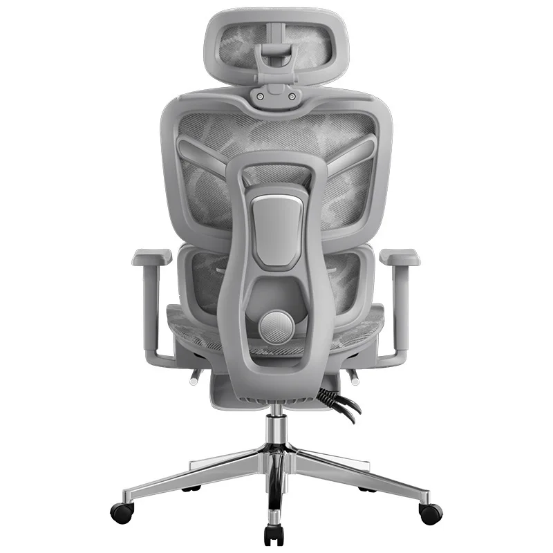 Home Office Ergonomic Computer Chair with Lumbar Support Reclining Backrest Seat for Long Sitting Work Adjustable & Multi-Use