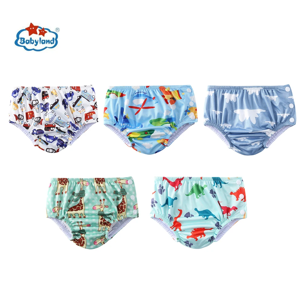 【Babyland】 5 Stks/partij U Pick Baby Zwembad Luiers Waterdicht Doek Luiers Badmode Populaire Zwemmen Broek Baby Nappy 0-2