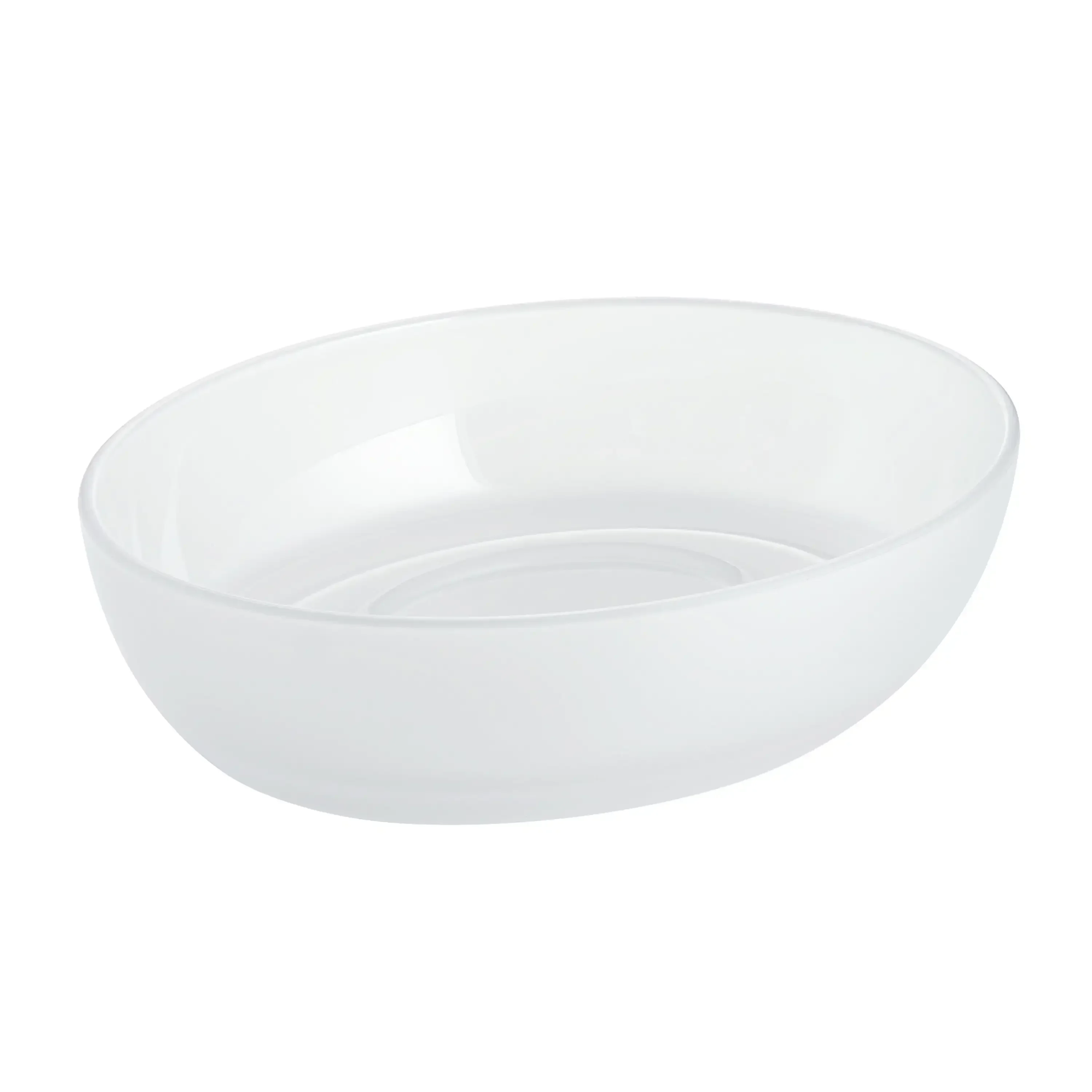 Mainstays True Color Plastic Clear Frost Soap Dish