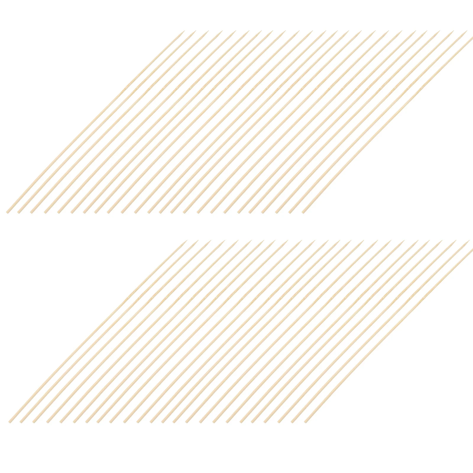 

210Pcs Bamboo Skewers High-Quality Barbecue Sticks Disposable Marshmallow Roasting Outdoor Bbq Supplies