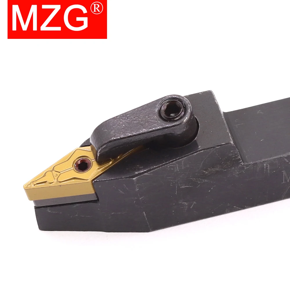 MZG MVVNN1616K16 MVVNN2020K16 MVVNN2525M16 External Turning Tool Holder VNMG Carbide Inserts MVVNN Lathe Cutting Machine Tools