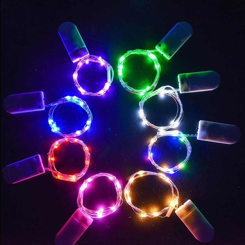 1m/2m/3m/10m filo di rame USB/batteria scatola ghirlanda LED decorazione di nozze per la casa ghirlanda di fata per ornamenti per feste luce stringa